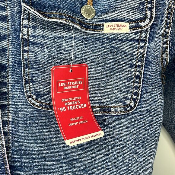 LEVI STRATUS WOMEN JEAN JACKET FTL-05-169 - Picture 3 of 5